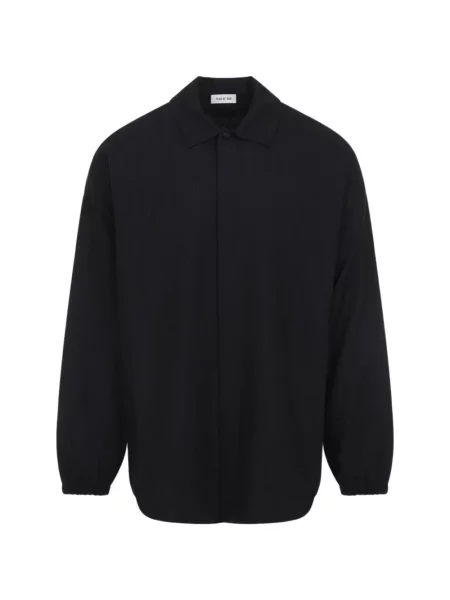 Pruhovaná košile Fear Of God černá