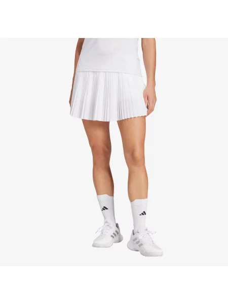 Fustă adidas Club Pleated Skirt White S alb