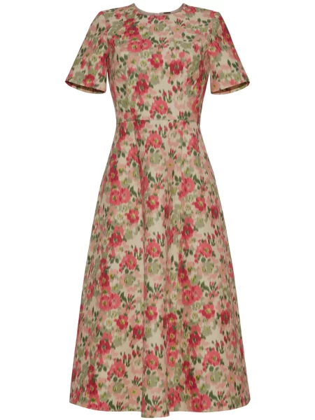 Rochie Adam Lippes cu model floral cu imagine evazată