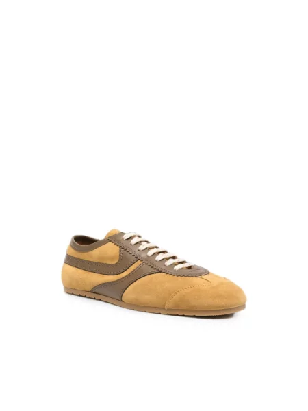 Sneakersy Dries Van Noten zamszowe żółte