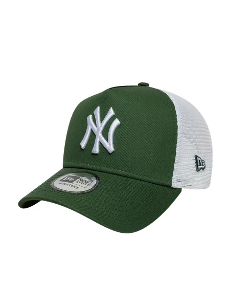 NEW ERA Șapcă LEAGUE ESS NEYYAN verde închis alb