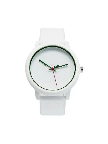 LACOSTE Analogové hodinky zelená bílá