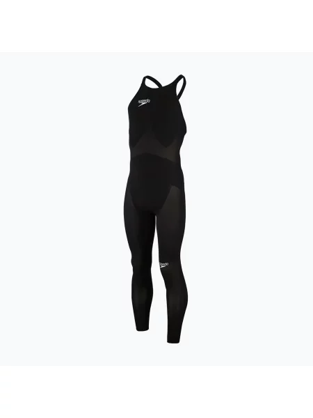 Мъжки цял бански костюм Speedo Elite Openwater Closedback Bodyskin black черно