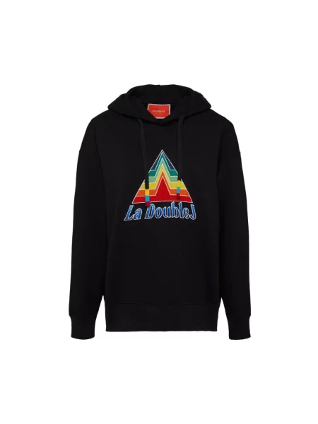 Bluza z kapturem La Doublej z kapturem czarna