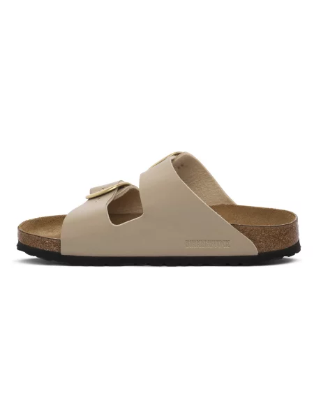 Šľapky Birkenstock s prackou béžová