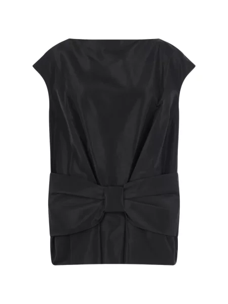 Top Simone Rocha cu funde negru