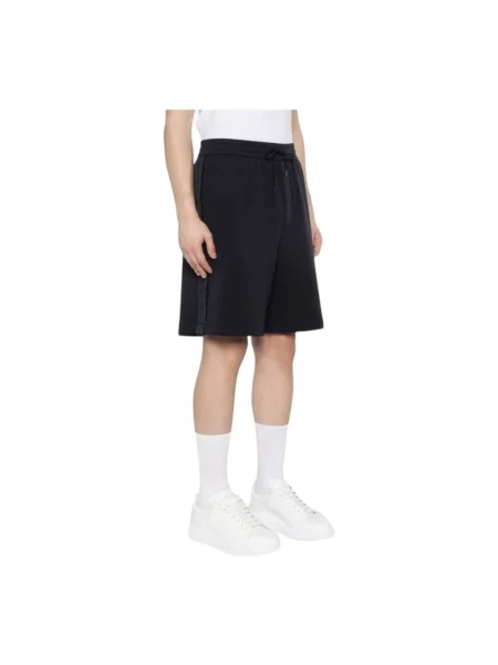 Spodenki sportowe Emporio Armani niebieskie