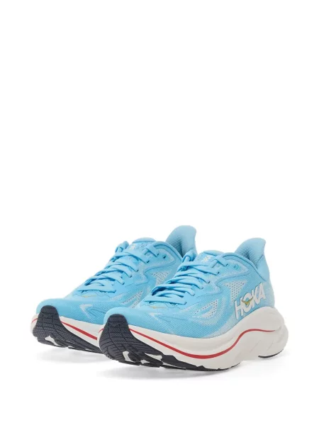 Sneakerși Hoka cu autograf albastru