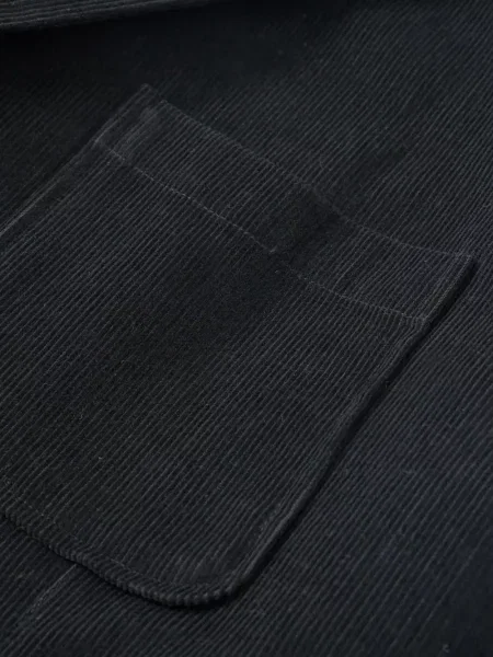 Geacă Universal Works de catifea cord negru