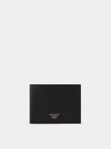 Emporio Armani Гаманець Поліуретан чорний