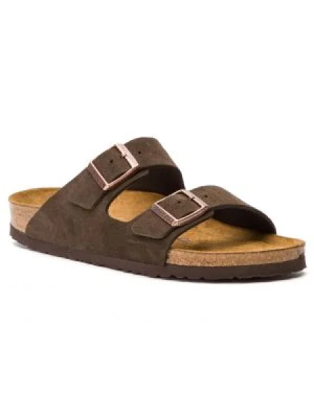 Šľapky BIRKENSTOCK Arizona Bs Mocha hnedá