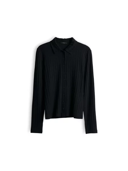 OPUS Geacă tricotată Sitami' negru