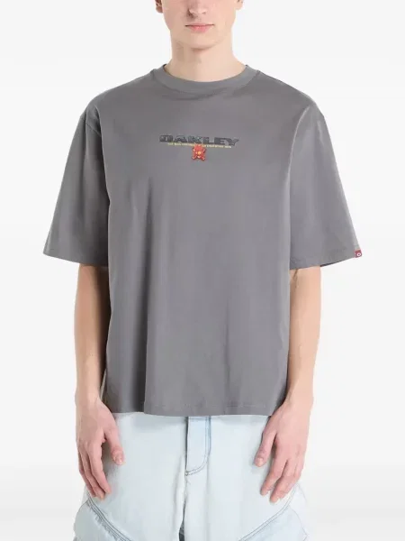 Tričko Oakley šedé