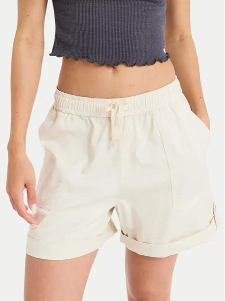 Roxy Kratke hlače iz tkanine Sweetest Day Écru