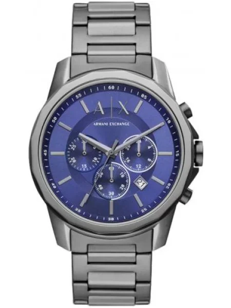 ARMANI EXCHANGE Analóg órák kék / antracit fehér