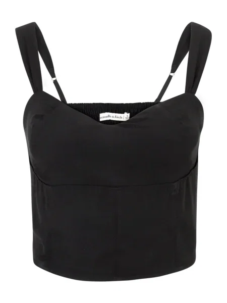 Abercrombie & Fitch Top negru