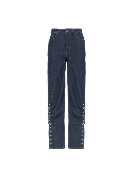 Jeansy Rotate Birger Christensen niebieskie