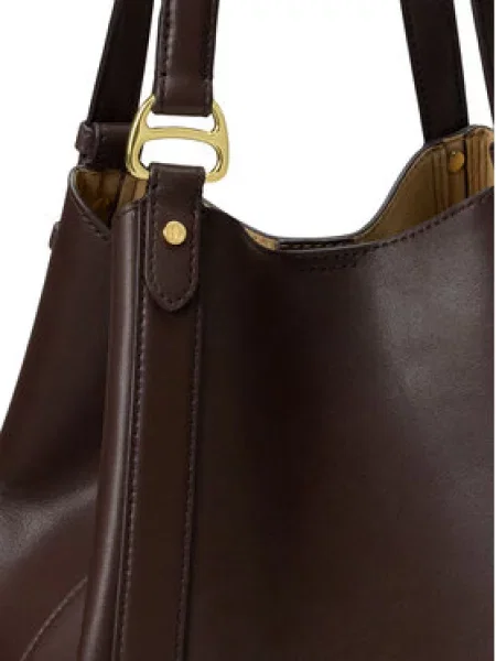 Kabelka Lauren Ralph Lauren hnědá