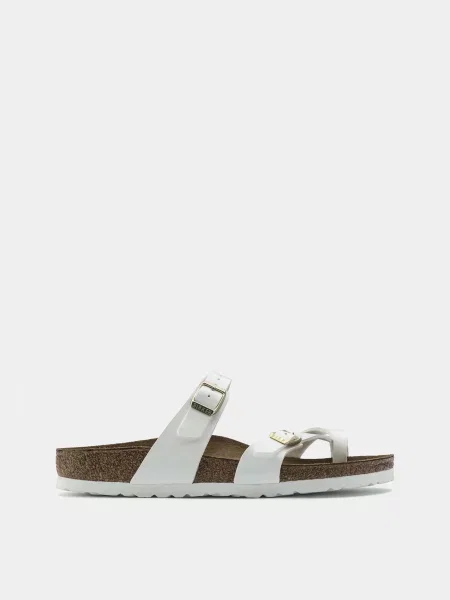 Шлепанцы Birkenstock белые