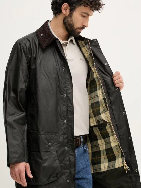 Barbour hosszú dzseki férfi zöld