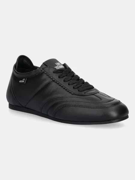 Love Moschino sneakers din piele negru