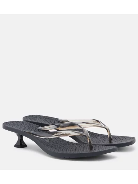 Chiloți tanga Tory Burch negru