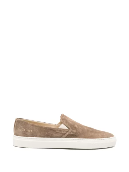 Chiloți Common Projects din piele de căprioară slip-on