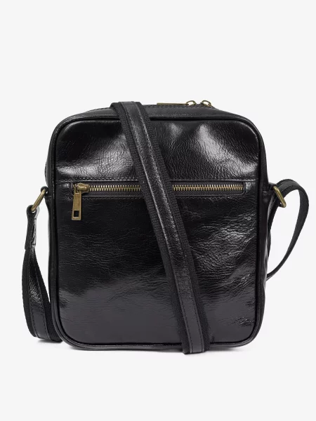 Кожаная сумка кросс-боди Regina Notte черная