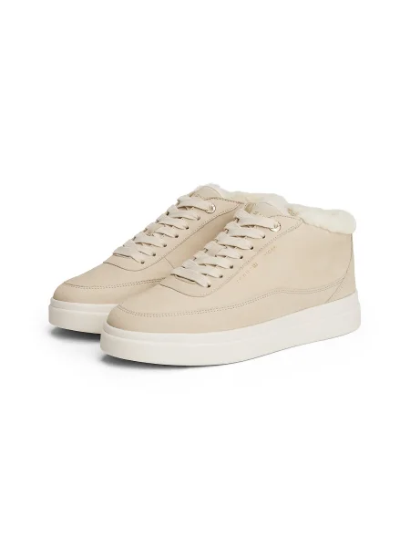 Sneakerși Tommy Hilfiger bej