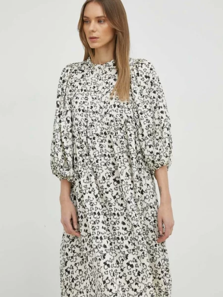 Bruuns Bazaar rochie Acacia Sarina mini evazati