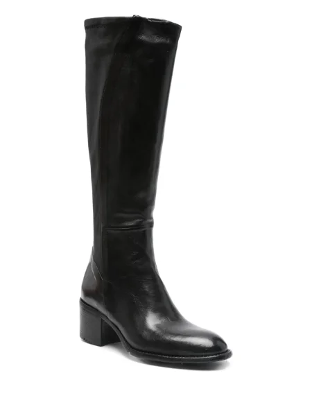 Botine Lemargo din piele negru