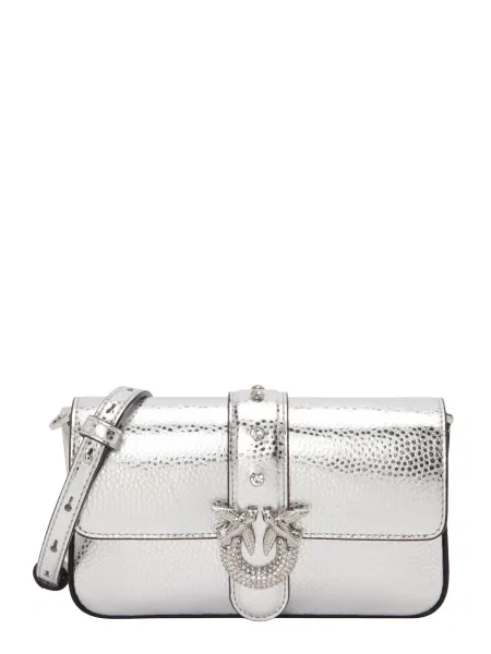 Kabelka PINKO stříbrná