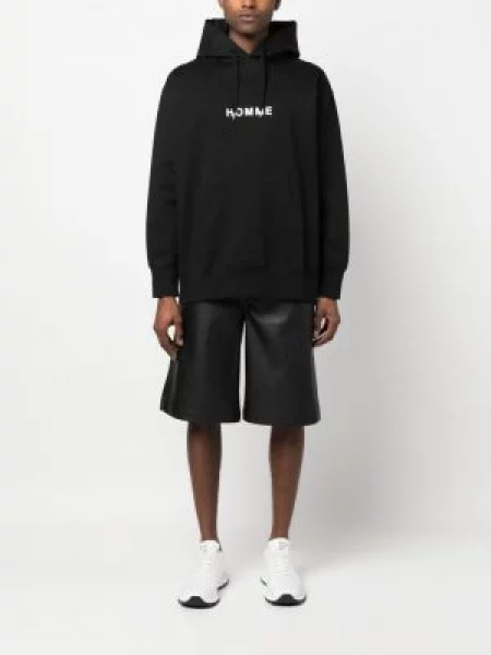 Raštuotas džemperis su gobtuvu Comme Des Garçons Homme