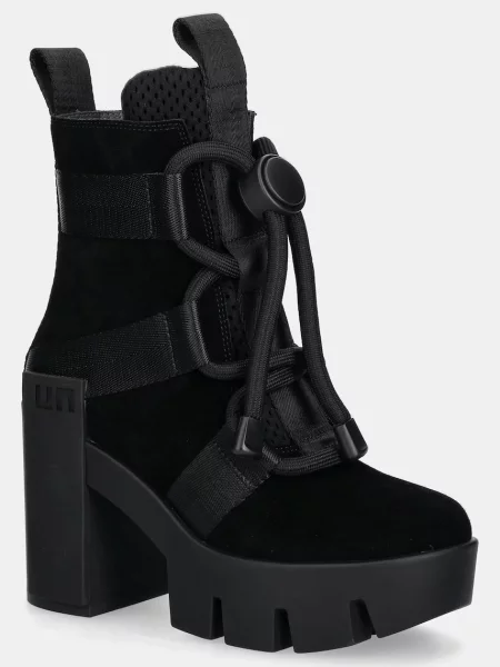 Nízké kozačky United Nude Grip Nomad Mid II na černá