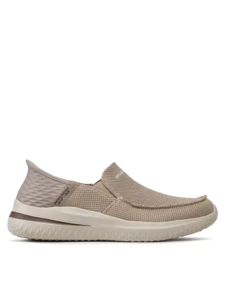 Nizki čevlji Skechers bež