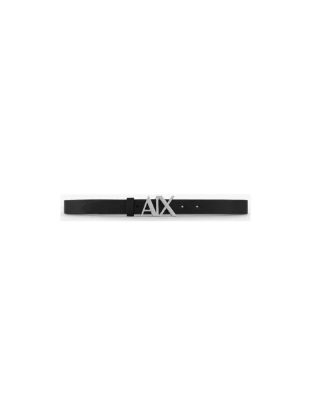 Bőr öv Armani Exchange fekete
