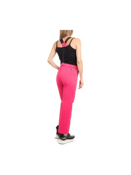 Pantaloni Emporio Armani Ea7 roșu
