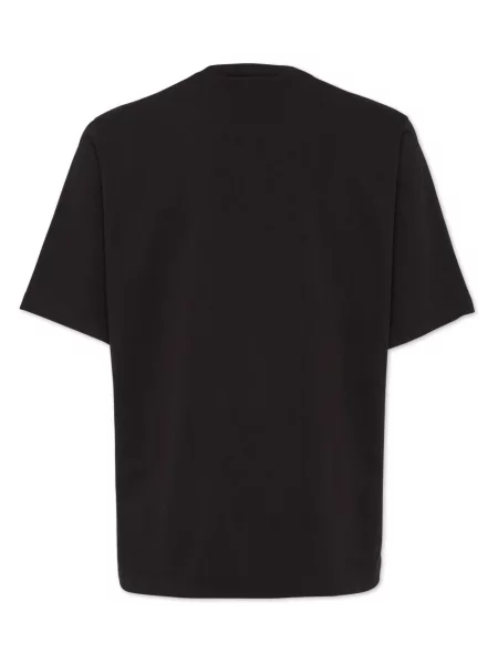 Raštuotas marškinėliai Dsquared2 juoda