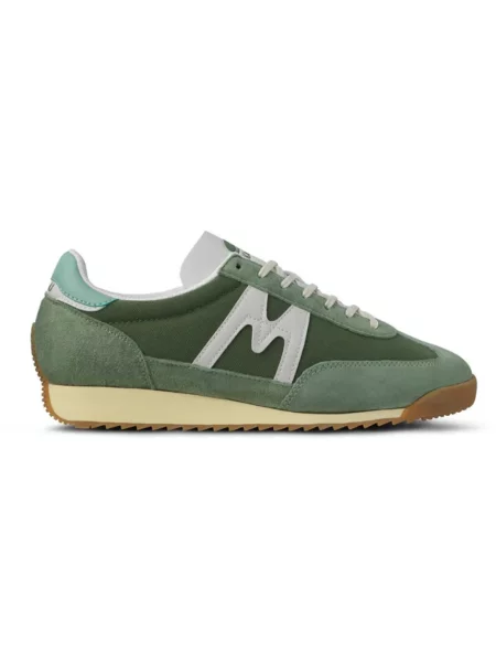 Sneakersy Karhu skórzane zielone