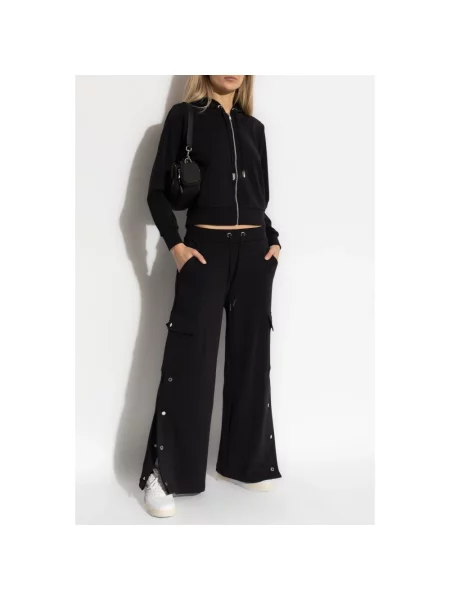 Michael Kors Bluzy Kobieta XS Bluza z kapturem czarny