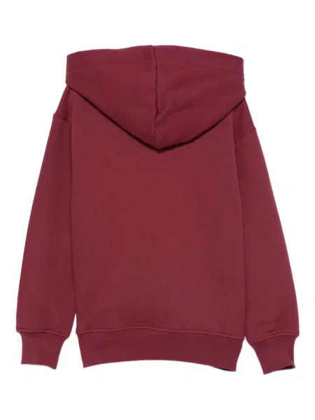 Dětska mikina s kapucí Msgm červená