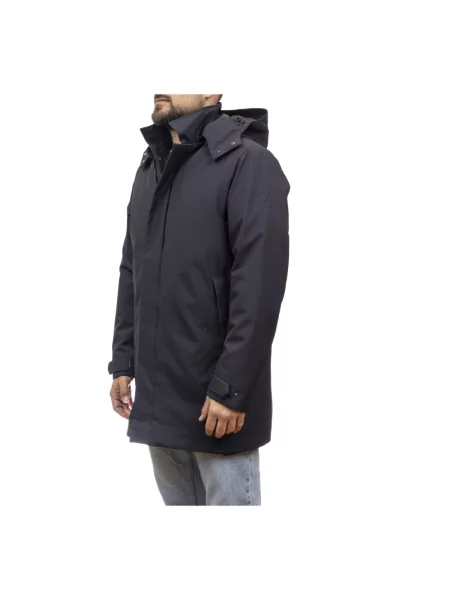 Parka Save The Duck niebieska