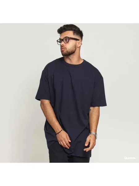 Тениска Urban Classics Organic Basic Tee navy S синьо
