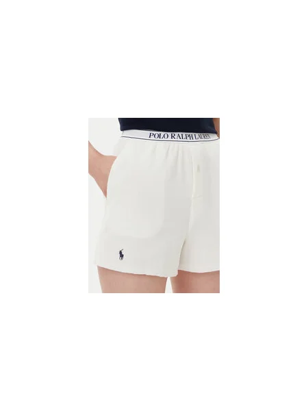 Polo Ralph Lauren Rövid pizsama nadrág Ekru Regular Fit