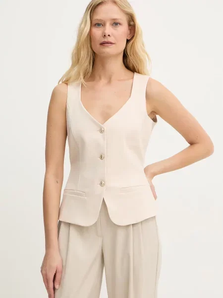 Guess kamizelka beżowa