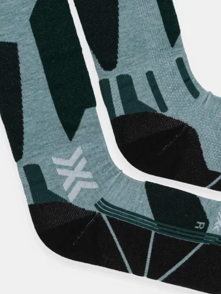 Dámske lyžiarske ponožky X-Socks Ski Discover Otc sage green/english lawn zelená