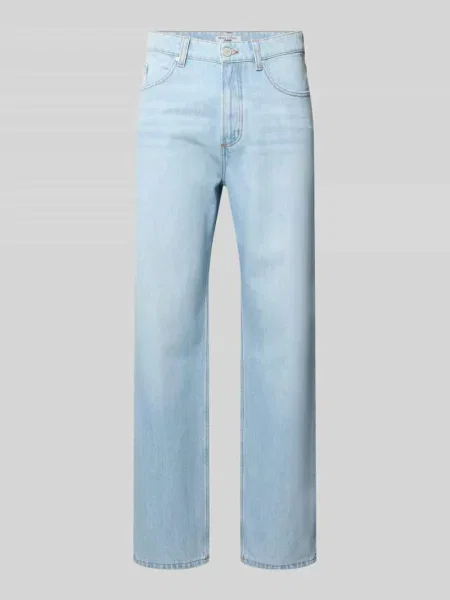 Jeansy o kroju wide fit i krój loose fit z czystej bawełny Marc O'polo Denim