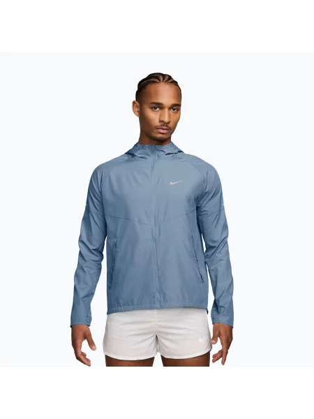 Мъжко яке за бягане Nike Repel Miler work blue/work blue синьо
