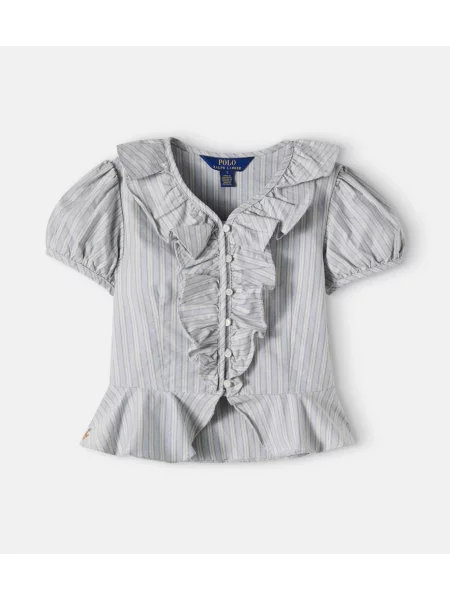 Gyerek blúz Polo Ralph Lauren kék