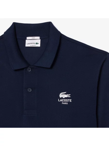 Lacoste Polo Unisex L. 12 Classic Fit granatowe
